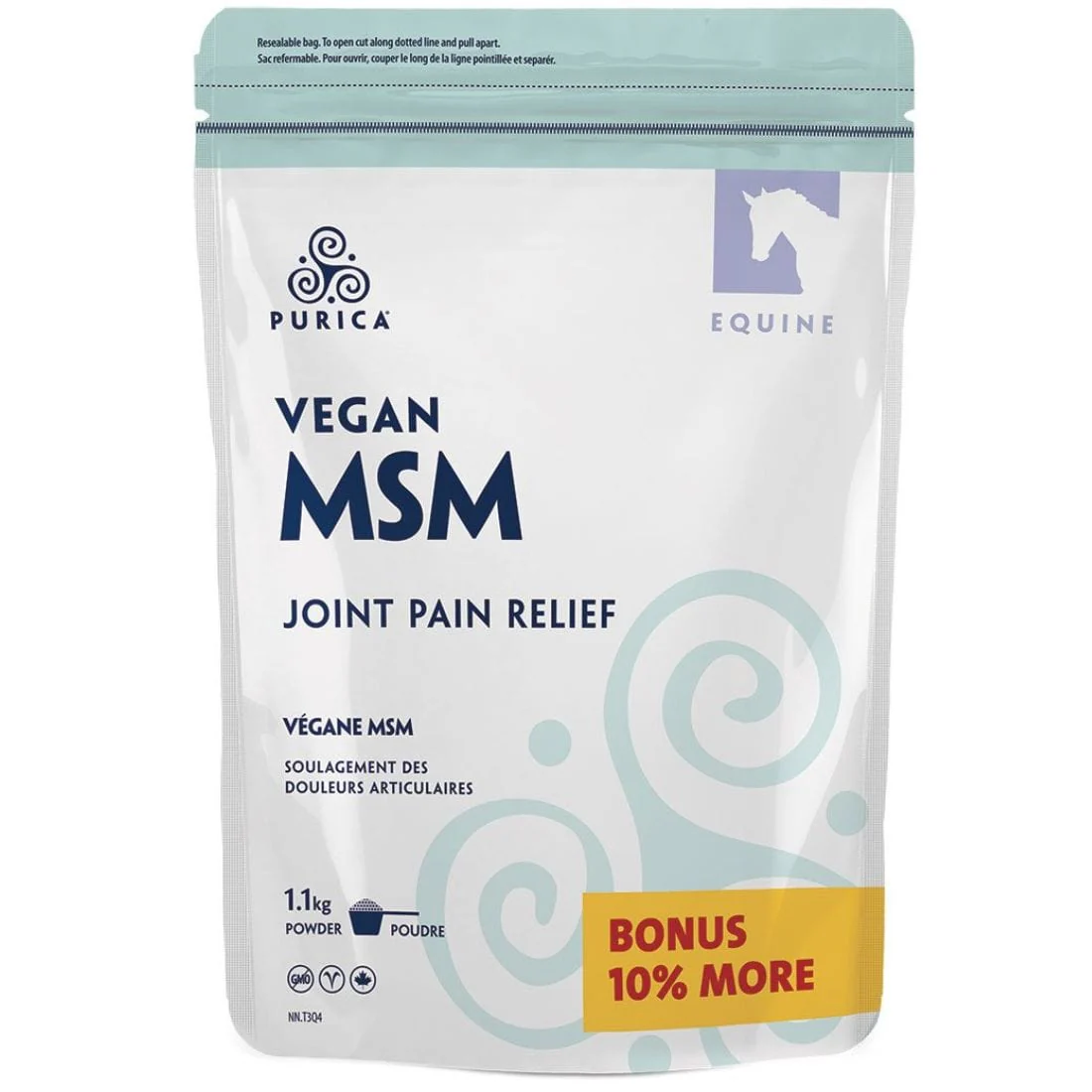 Purica Animal Vegan MSM Powder (Horses, Dogs, Cats & Small Animals) - Image 2