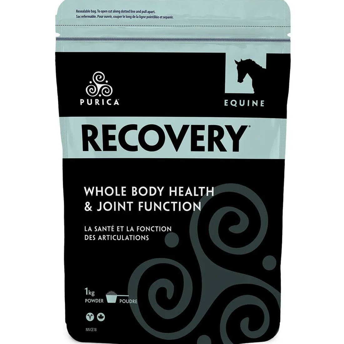 Purica Equine Recovery Powder, 1kg - Image 2