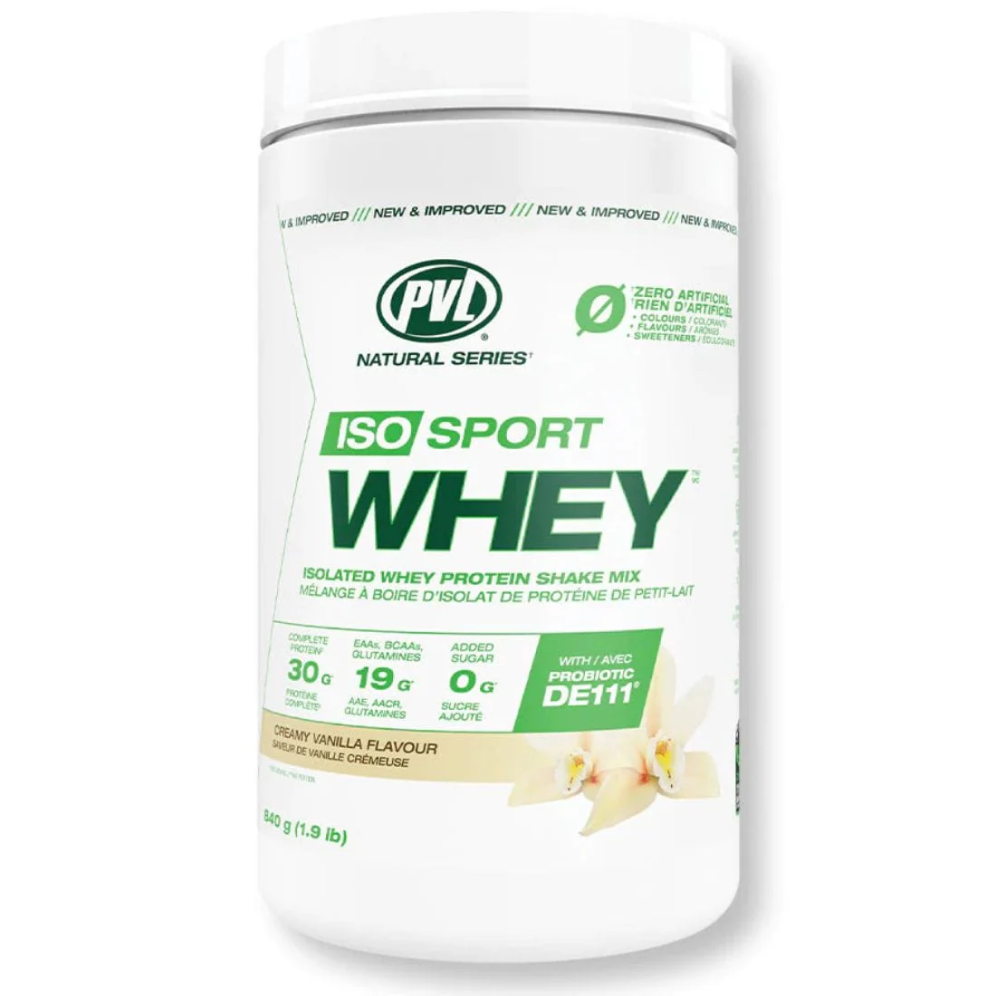 PVL 100% Natural Iso Sport Whey Isolate, Grass Fed - Image 3