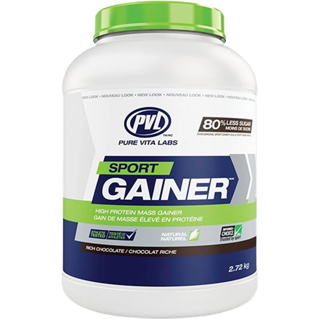 PVL 100% Natural Sport Gainer, Made with Grass Fed Whey - Image 5