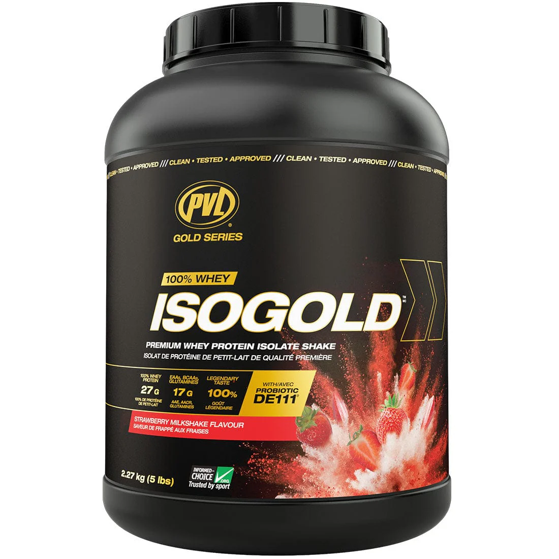 PVL IsoGold Whey Protein Isolate Protein Powder, With Probiotics, Enzymes & Zero Fillers - Image 10