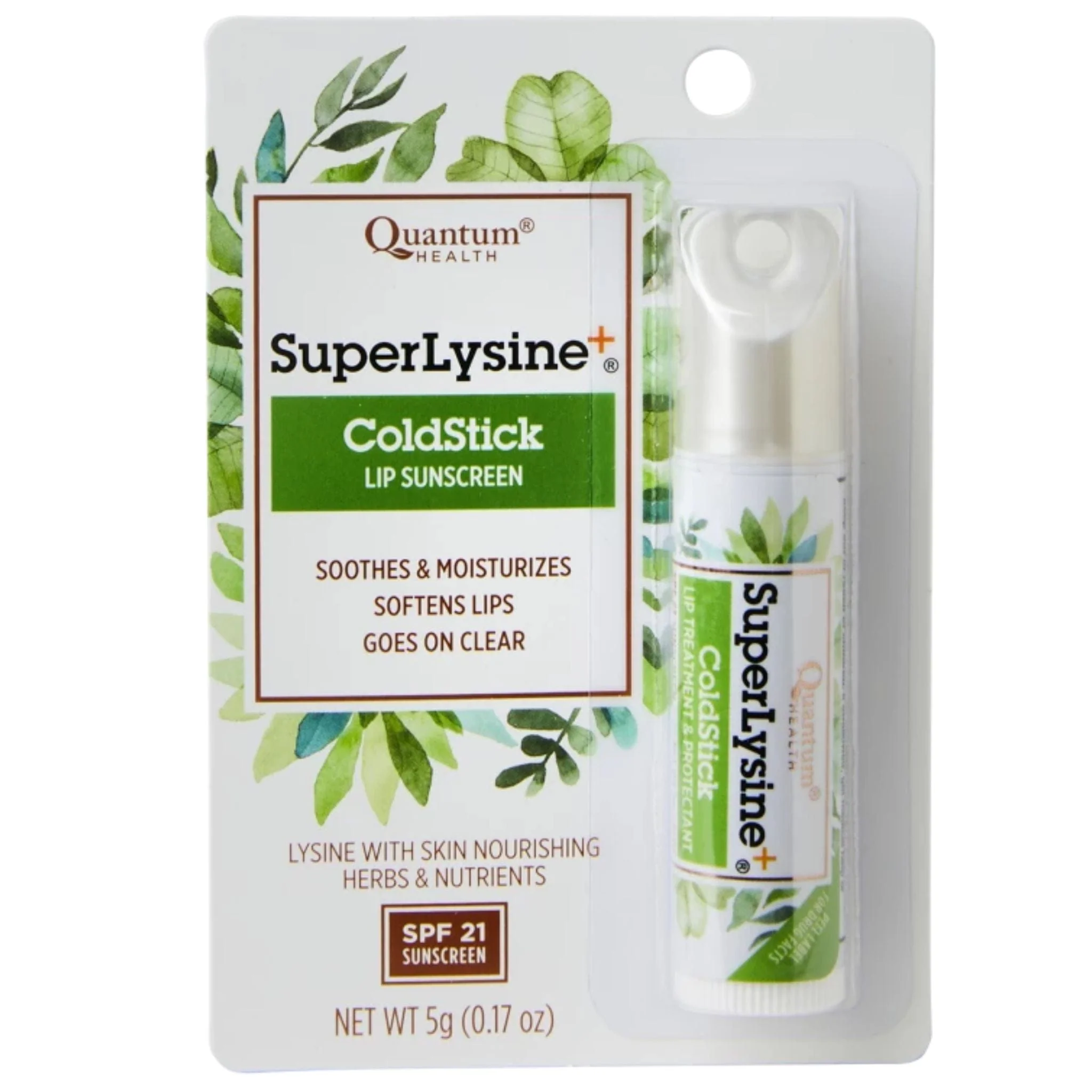 Quantum Health Super Lysine+ ColdStick Cold Sore Ointment, 5g