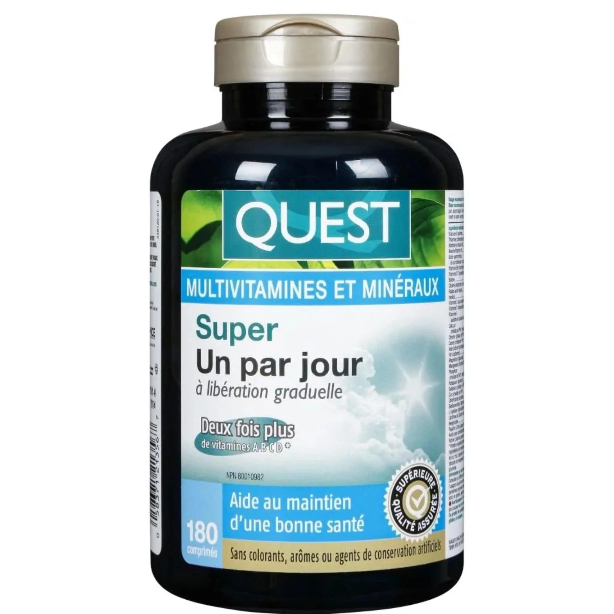 Quest Super Once a Day Timed-Released Multivitamin, Support for Immune, Energy and Bone Health, 90-180 Delayed Release Tablets - Image 4