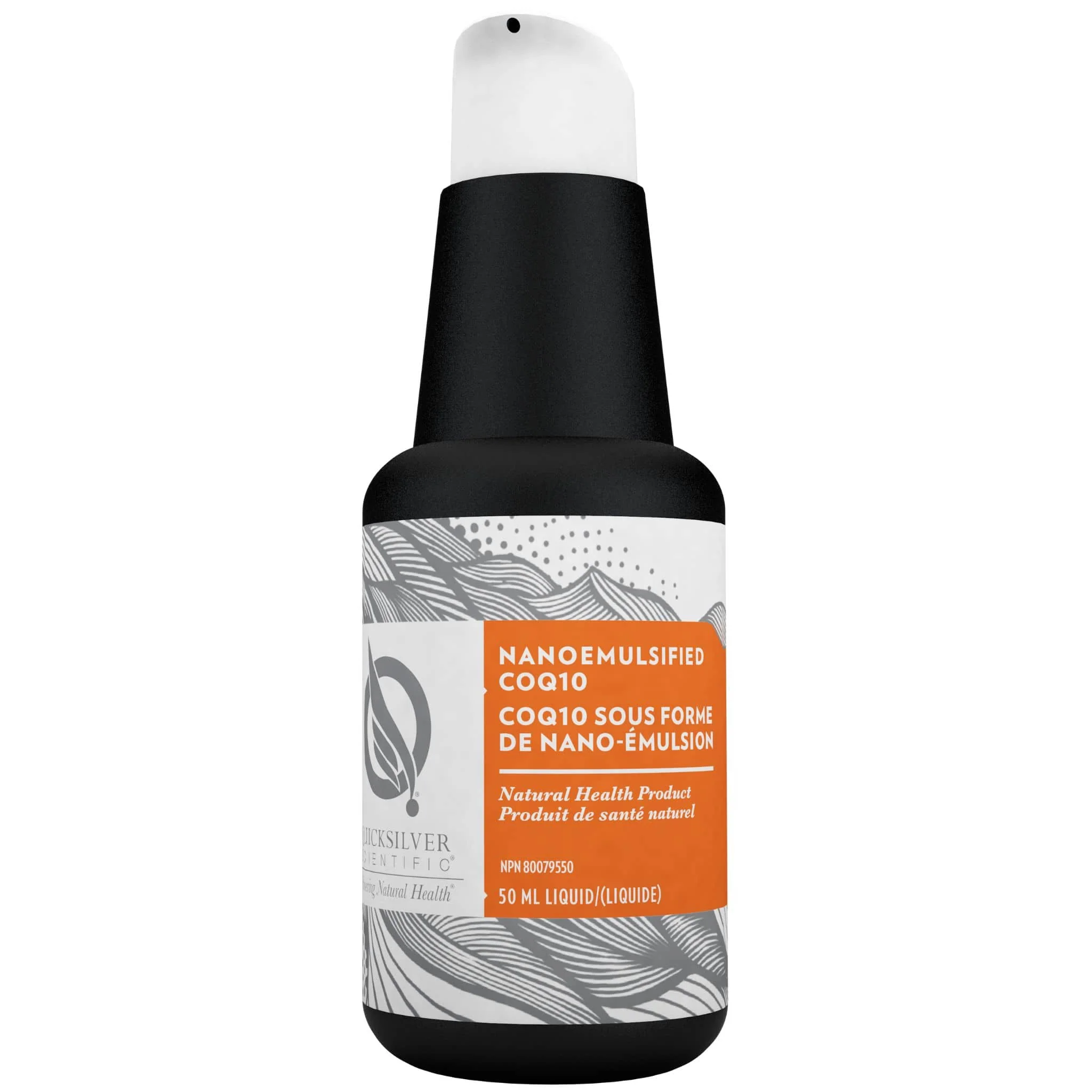 Quicksilver Scientific Nanoemulsified CoQ10, Support for Heart Health and Cellular Energy, 50ml