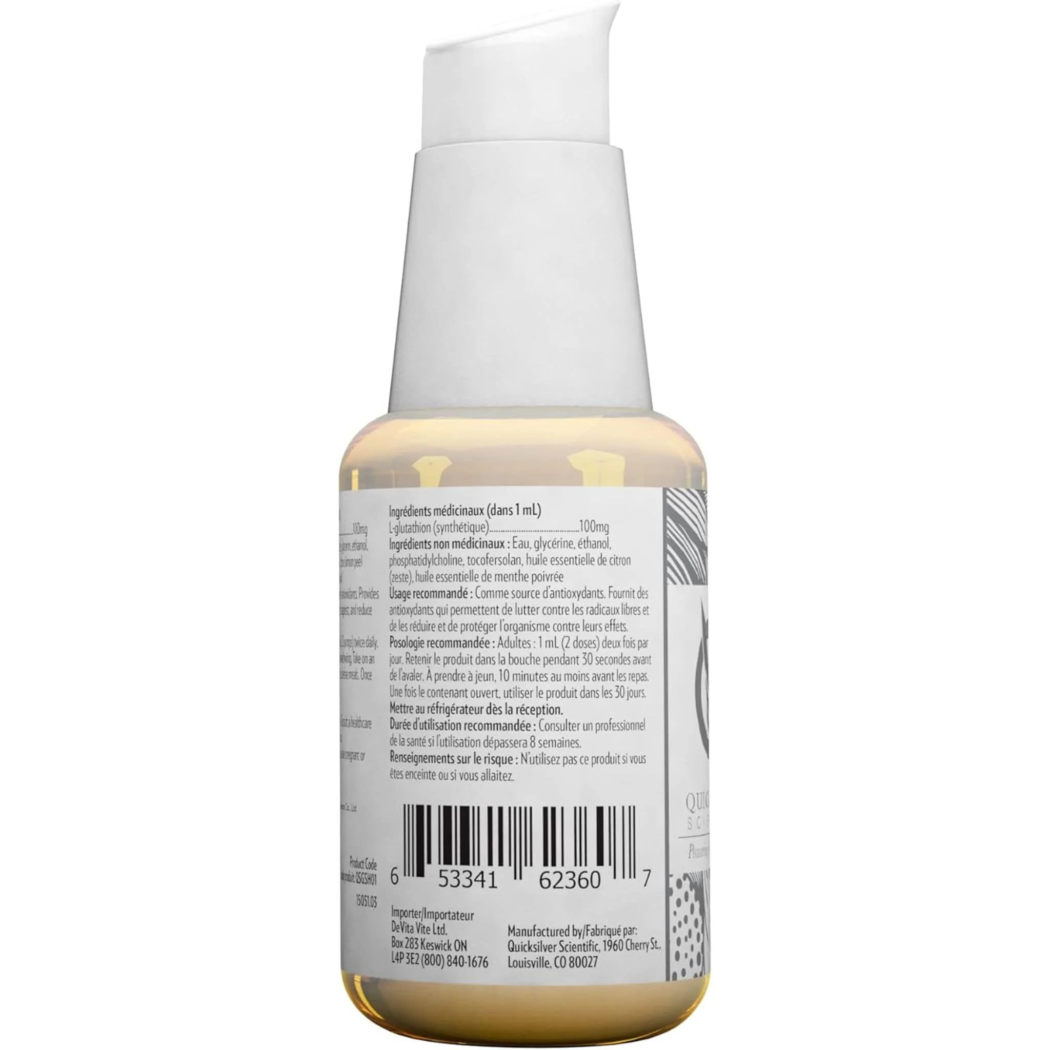 Quicksilver Scientific Liposomal Glutathione, 50ml - Image 7
