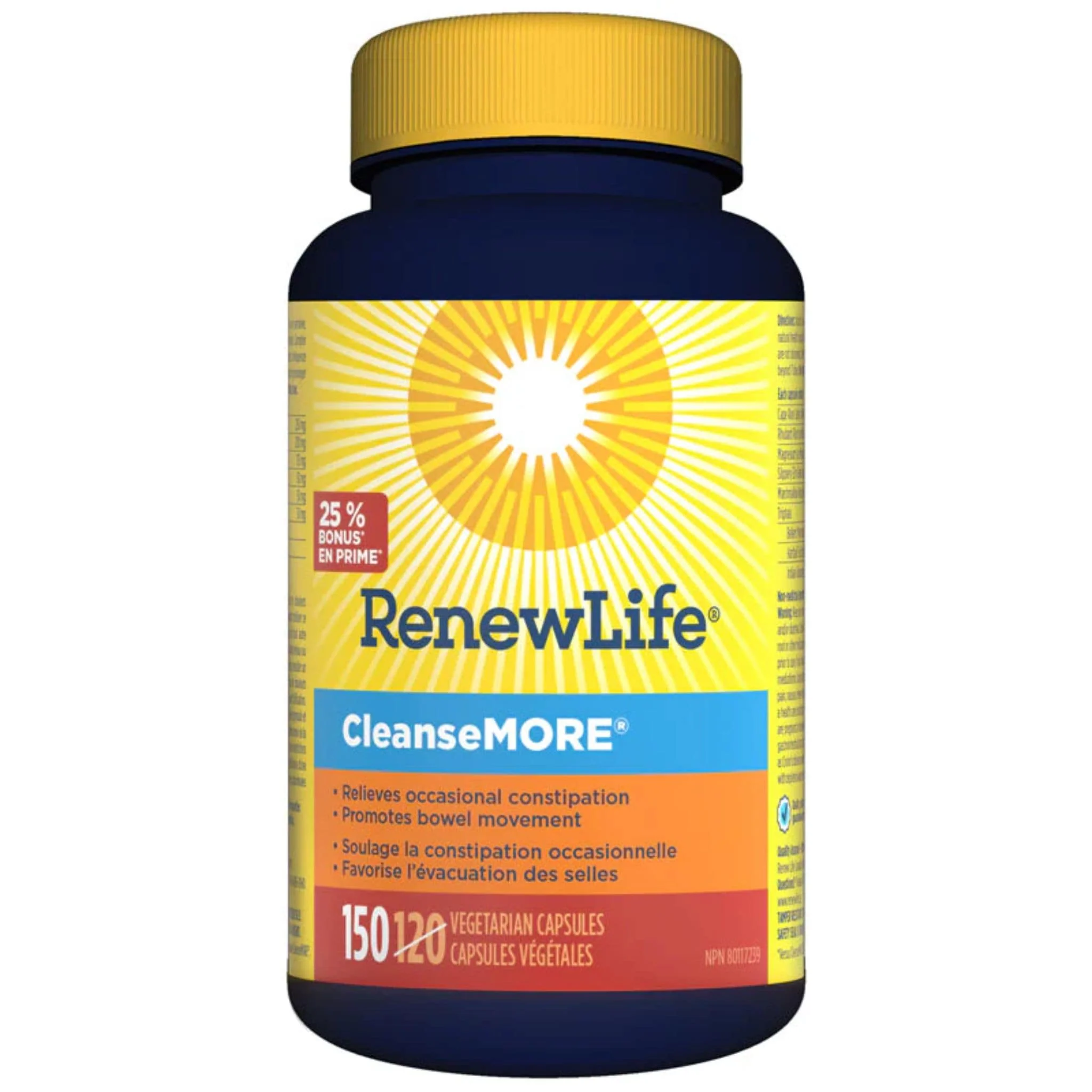 Renew Life CleanseMORE, Helps relieve constipation, Hydrates and promotes bowel movements - Image 3