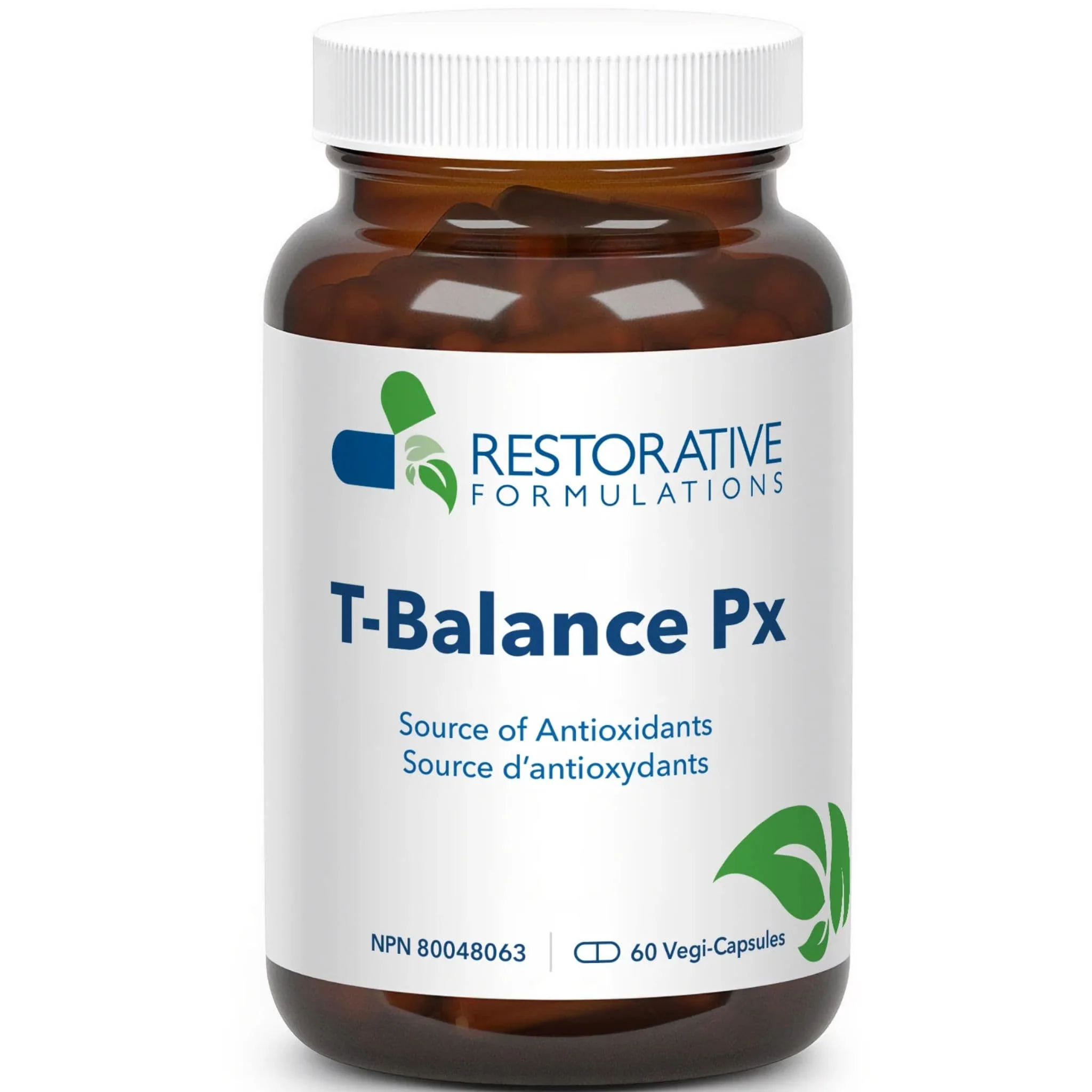 Restorative Formulations T-Balance Px, 60 Vegetable Capsules