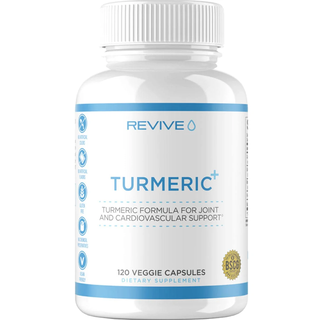 Revive Turmeric+, 120 Veggie Capsules