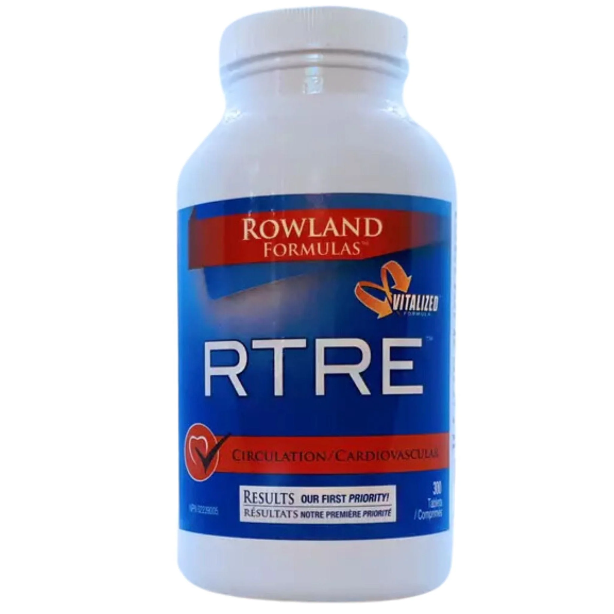 Vitamost Rowland Formulas RTRE, Support for Circulation and Cardiovascular Function, 300 Tablets