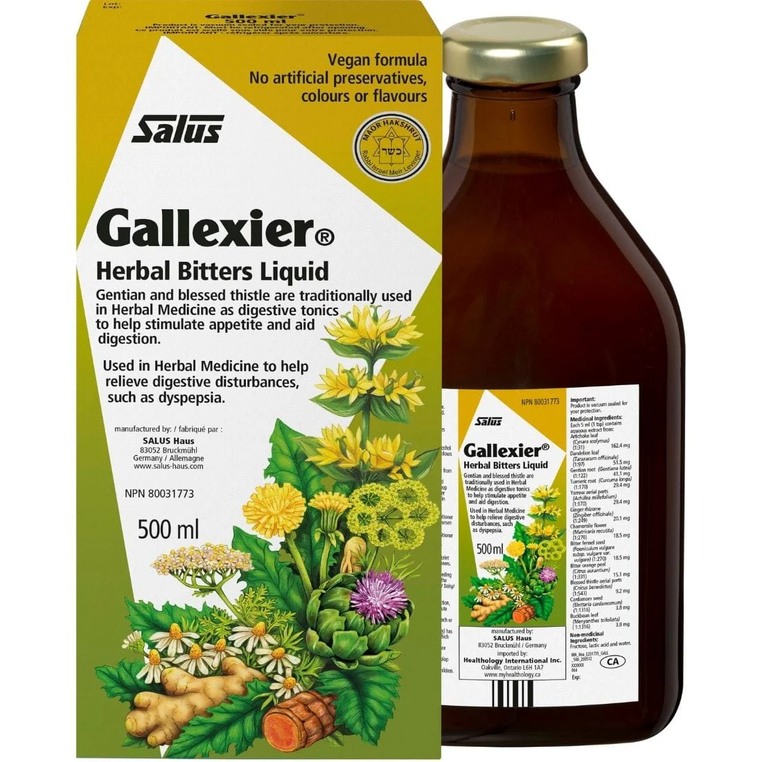 Salus Gallexier Herbal Bitters - Image 3