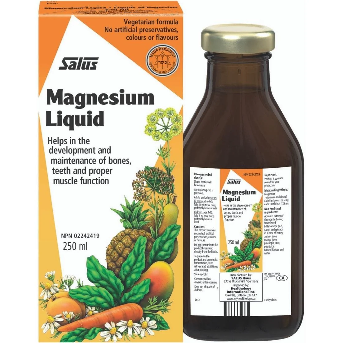 Salus Magnesium Liquid (Vegetarian Formula) - Image 2