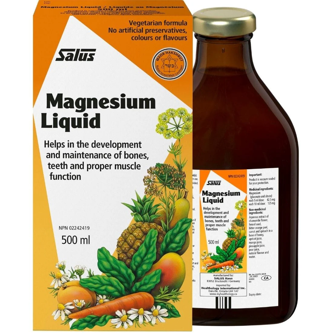 Salus Magnesium Liquid (Vegetarian Formula) - Image 3