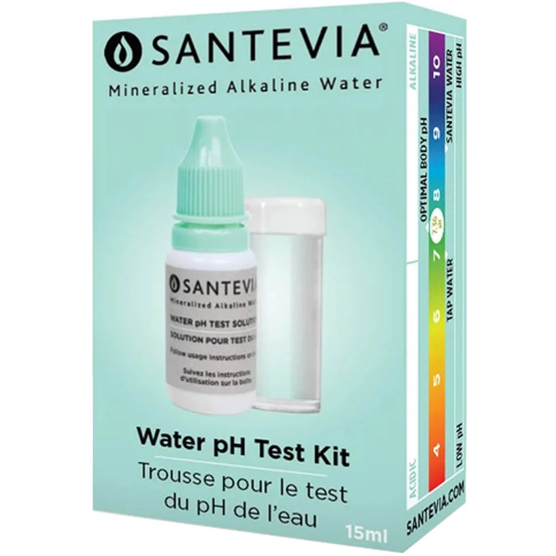 Santevia pH Water Test Kit CLEARANCE 75% Off Final Sale