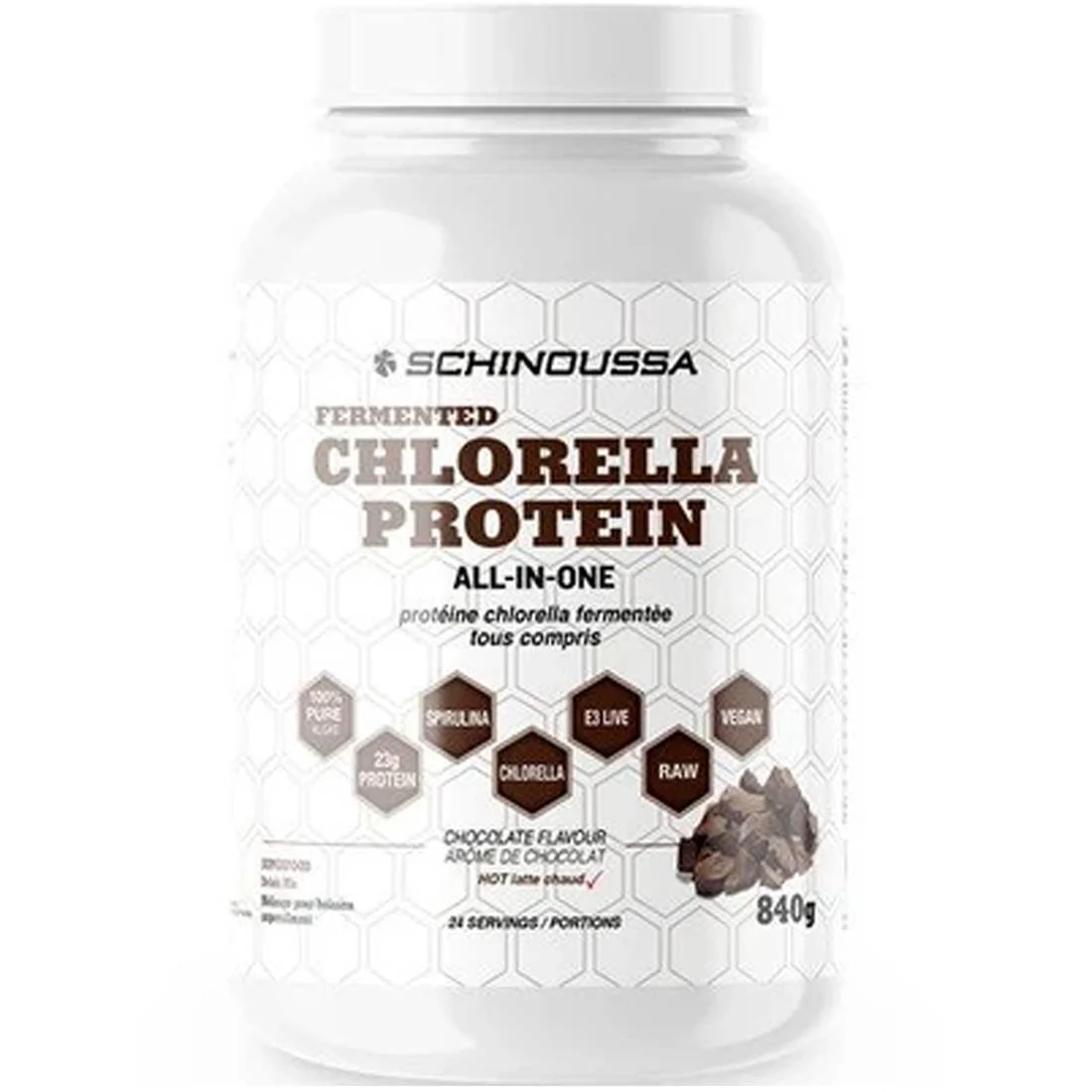 Schinoussa Fermented Chlorella Protein All-In-One, 840g