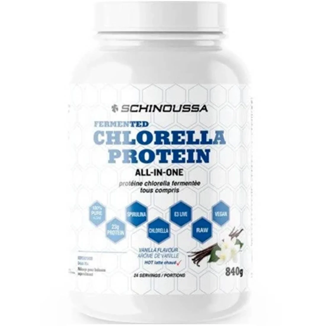 Schinoussa Fermented Chlorella Protein All-In-One, 840g - Image 2
