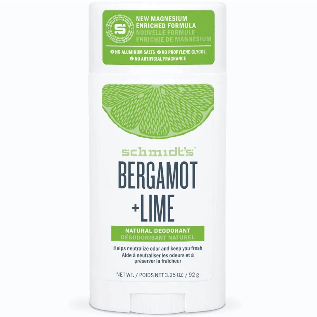 Schmidt's Natural Deodorant, Award winning formula, Neutralize odour naturally, 75g - Image 3