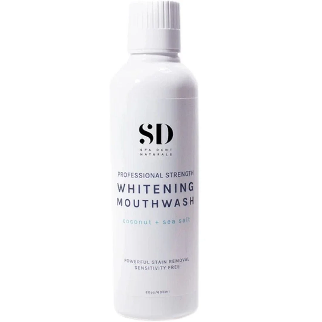 SD Naturals Whitening Mouthwash Coconut & Sea Salt, 600 ml
