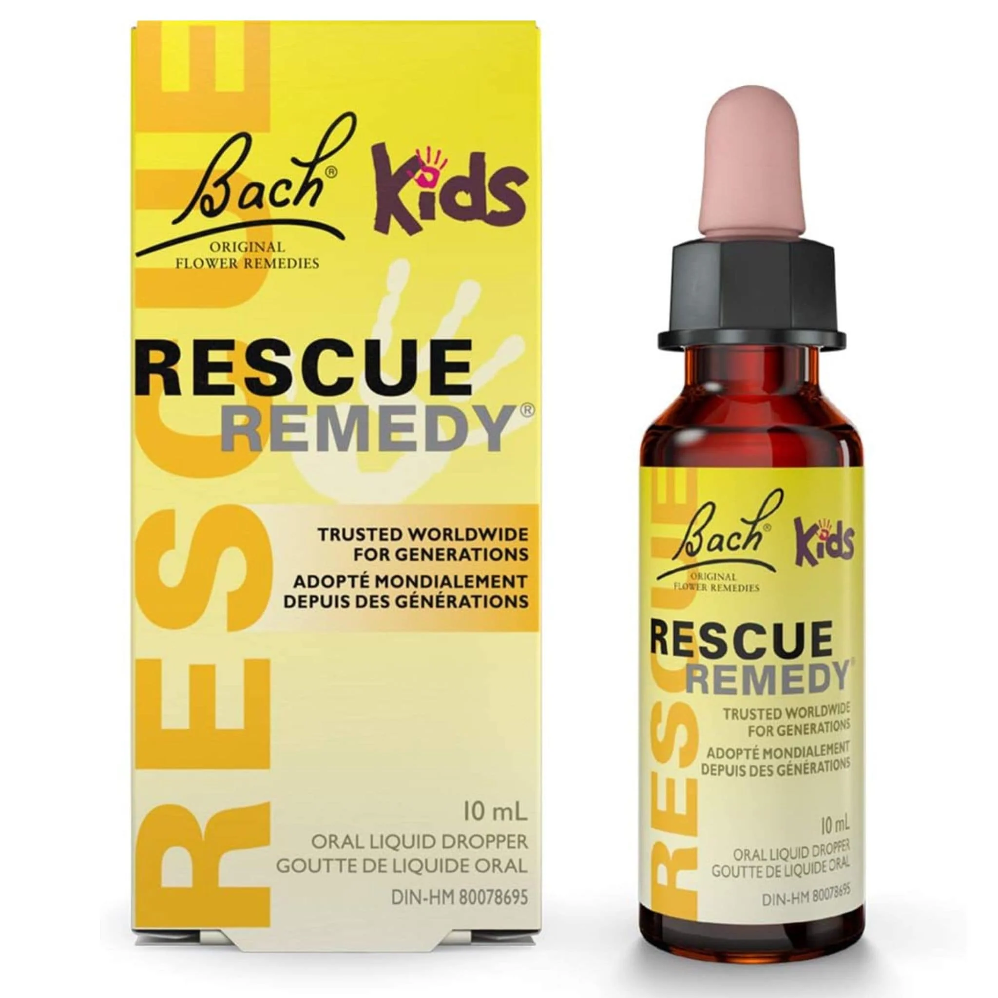 Bach Rescue Remedy For Kids, Alcohol-Free, Child-Safe Formula, 10ml