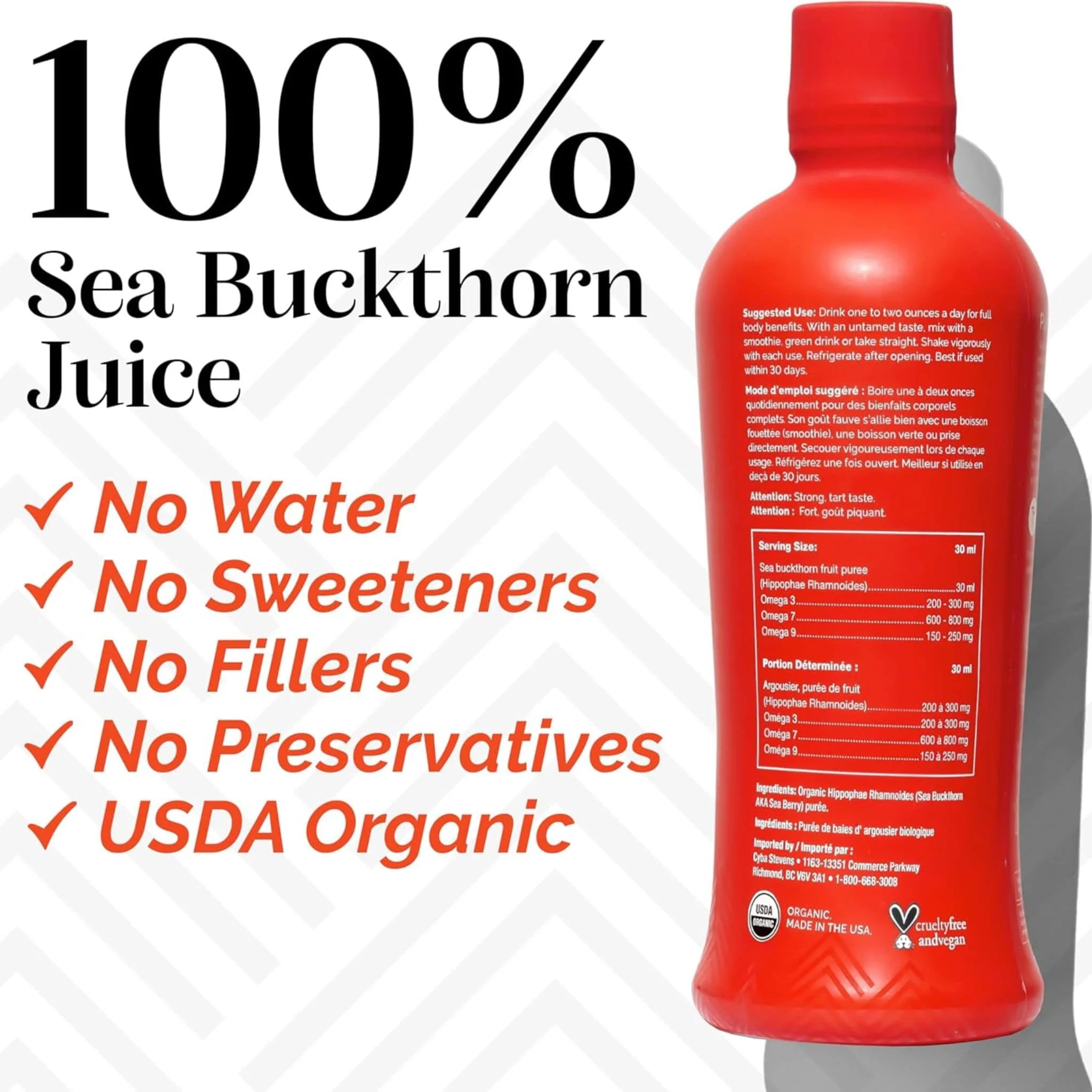 SIBU Omega-7 Juice Blend, 750ml - Image 5
