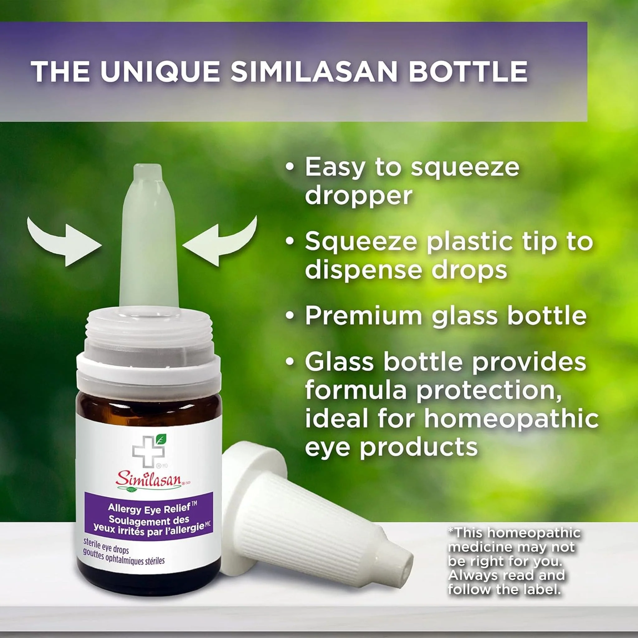 Similasan Allergy Eye Relief, Sterile Liquid Eye Drops, Sting-free Homeopathic Formula for Itching, Burning, Watering, Seasonal Allergy Symptoms, 10ml - Image 8