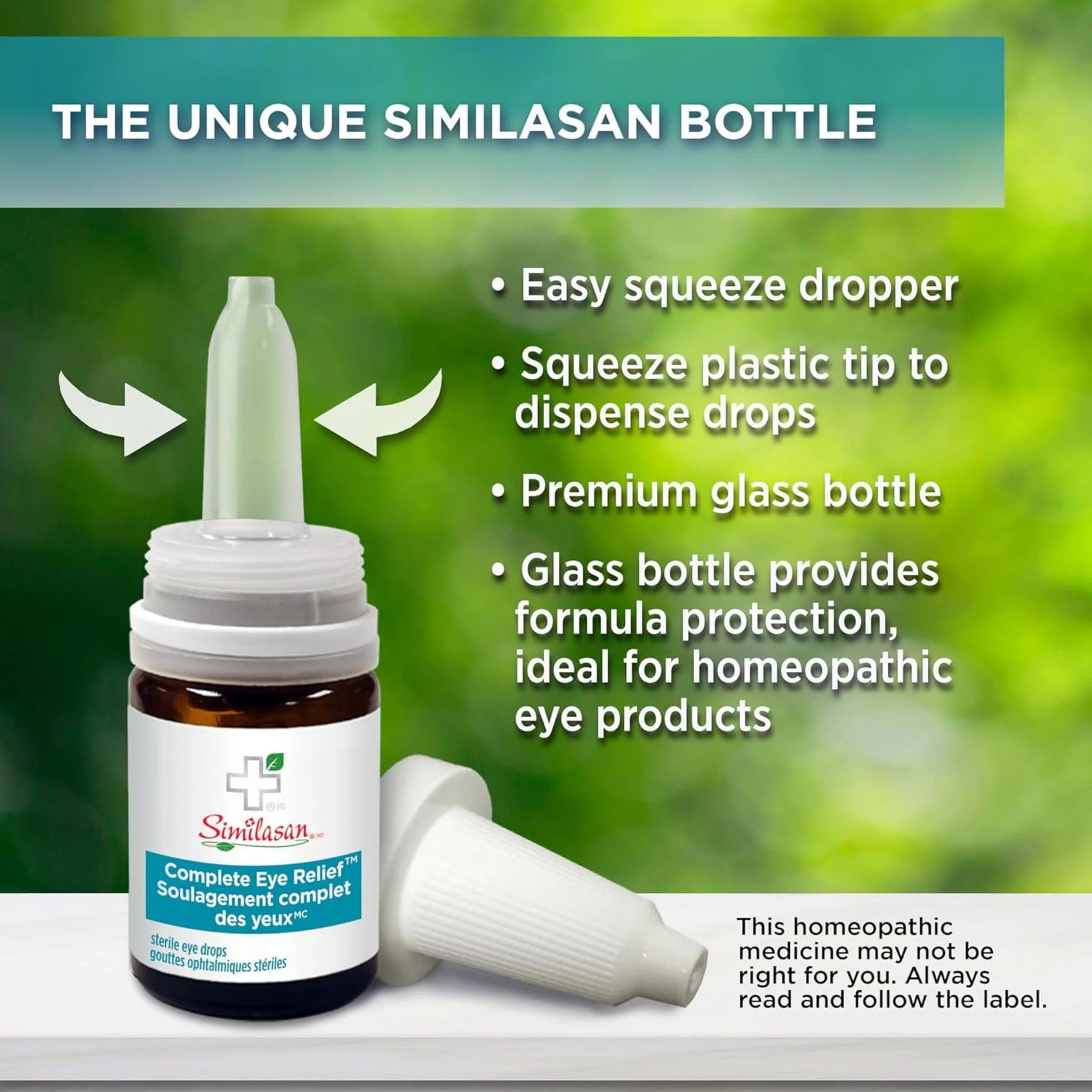 Similasan Complete Eye Relief Liquid Drops, Natural, Homeopathic Multi-Symptom Relief for Dryness, Redness, and Irritation, 10ml - Image 7