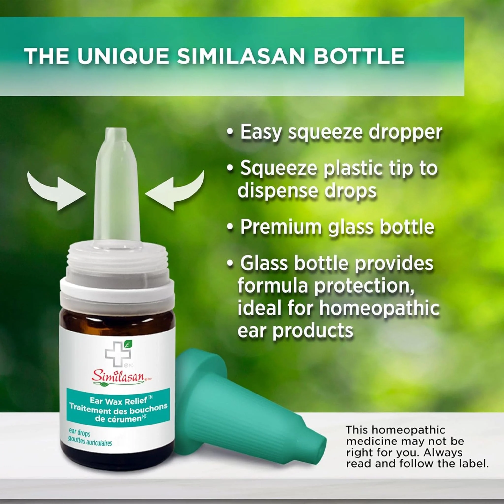 Similasan Ear Wax Removal Kit, Peroxide-Free Liquid Ear Drops for Clogged Ears, Itching and Ringing, Preservative-Free, Safe for Adults and Kids 12+, 10ml - Image 4