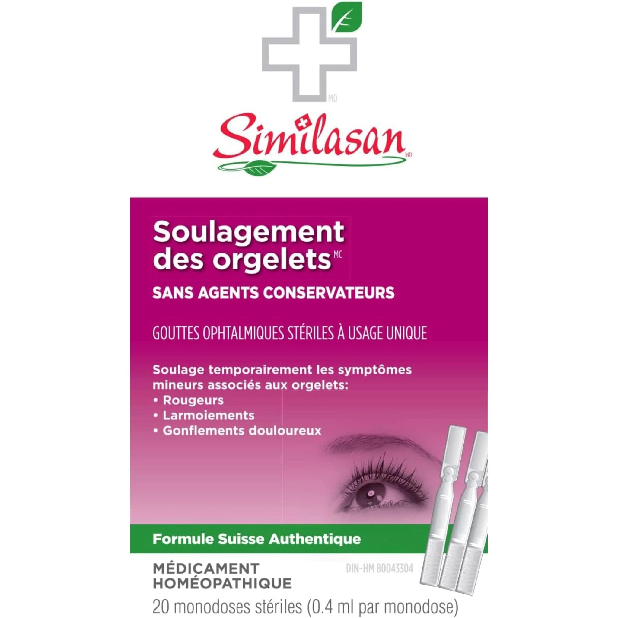 Similasan Stye Eye Relief, Natural Homeopathic Treatment for Redness, Swelling, Tearing and Irritation Caused by Styes, 8ml-10ml - Image 9