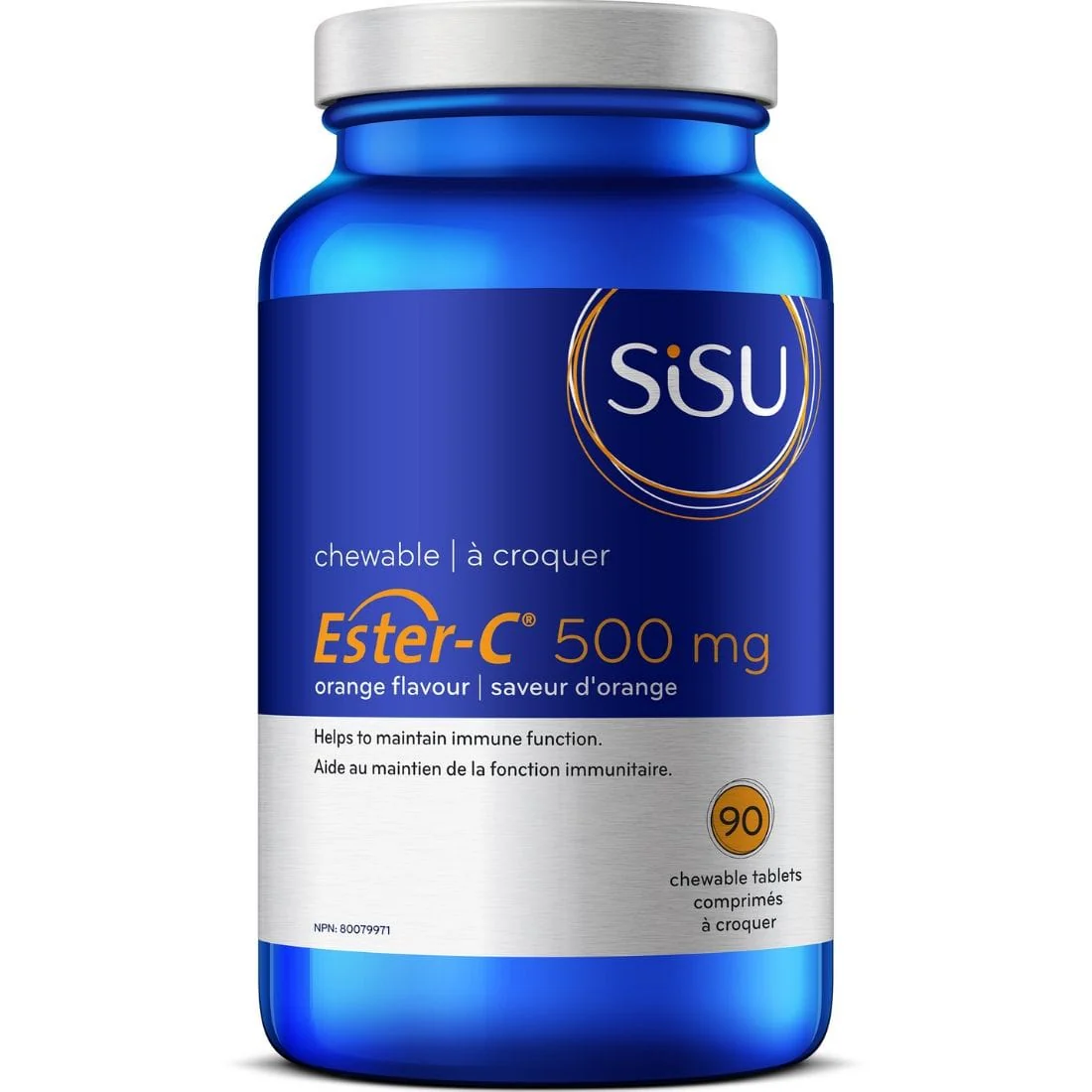 SISU Ester-C 500mg Chewable Vitamin C 500mg, Delicious Flavours, 90 Chewable Tablets - Image 2