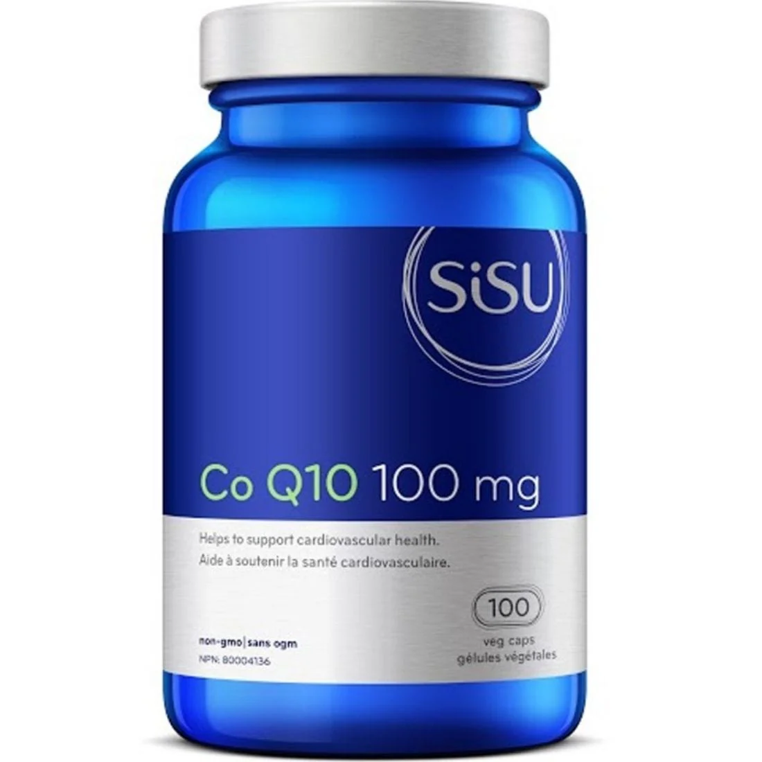 SISU Co Q10 100mg, 100 Vegetable Capsules - Image 2