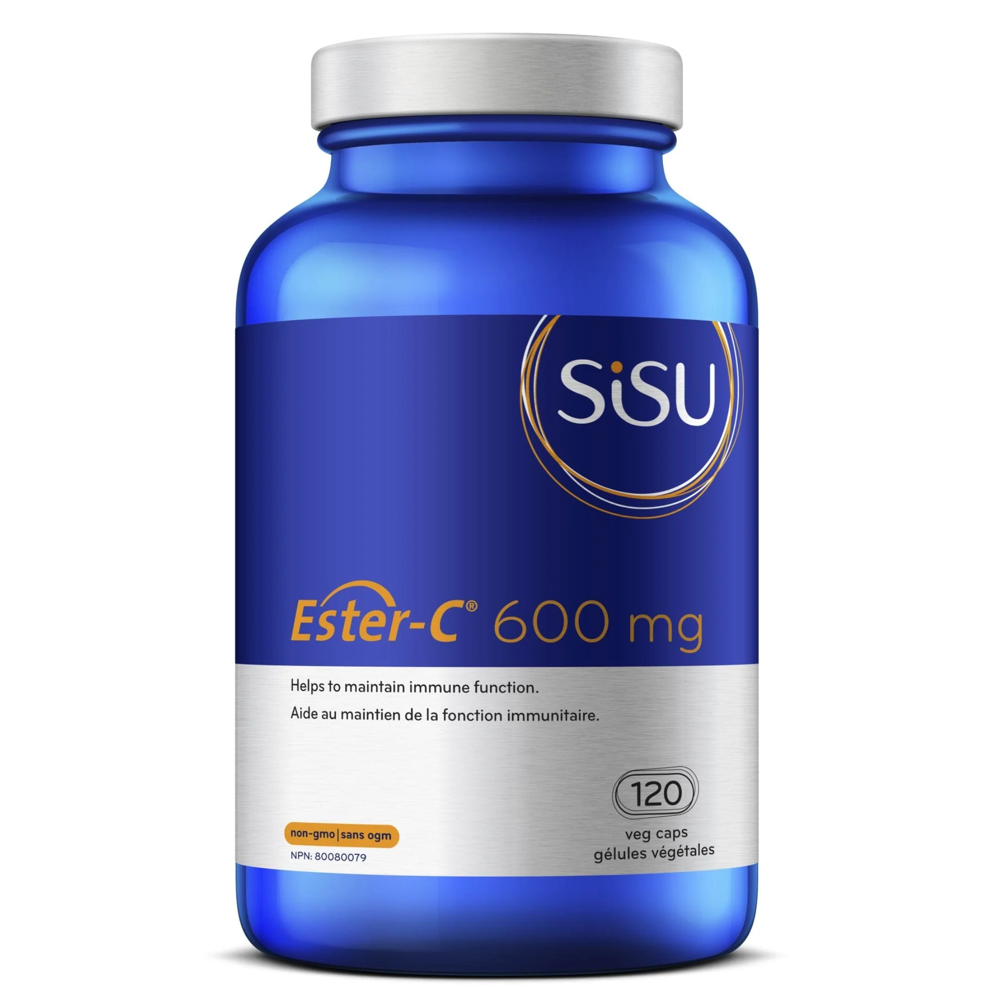 SISU Ester-C 600mg Capsules with Citrus Bioflavonoids - Image 2