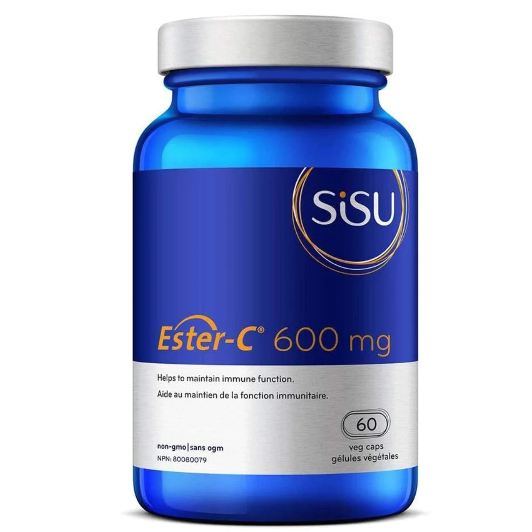 SISU Ester-C 600mg Capsules with Citrus Bioflavonoids - Image 3