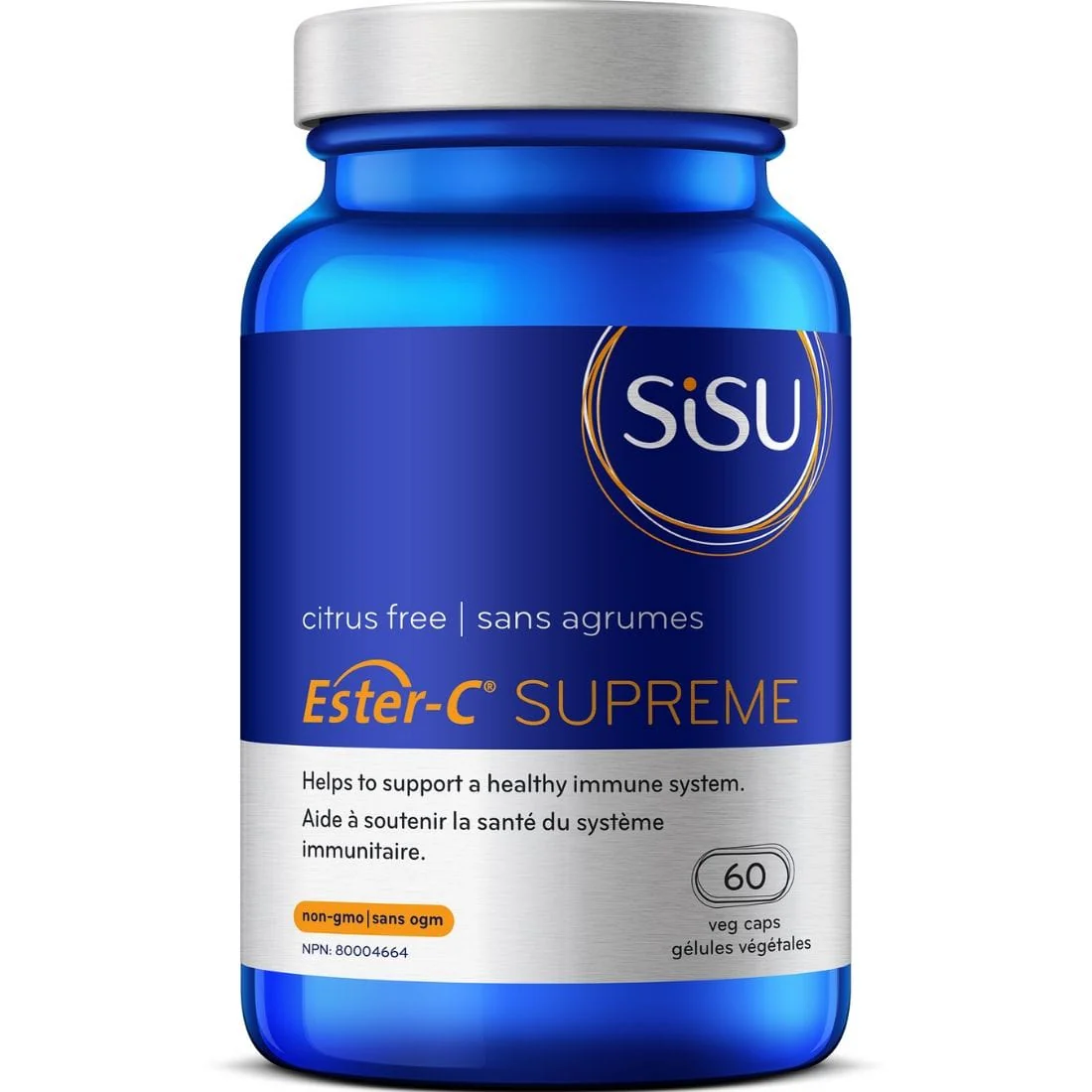 SISU Ester-C Supreme 600mg Buffered Vitamin C Capsules, Calcium Ascorbate with Quercetin - Image 2