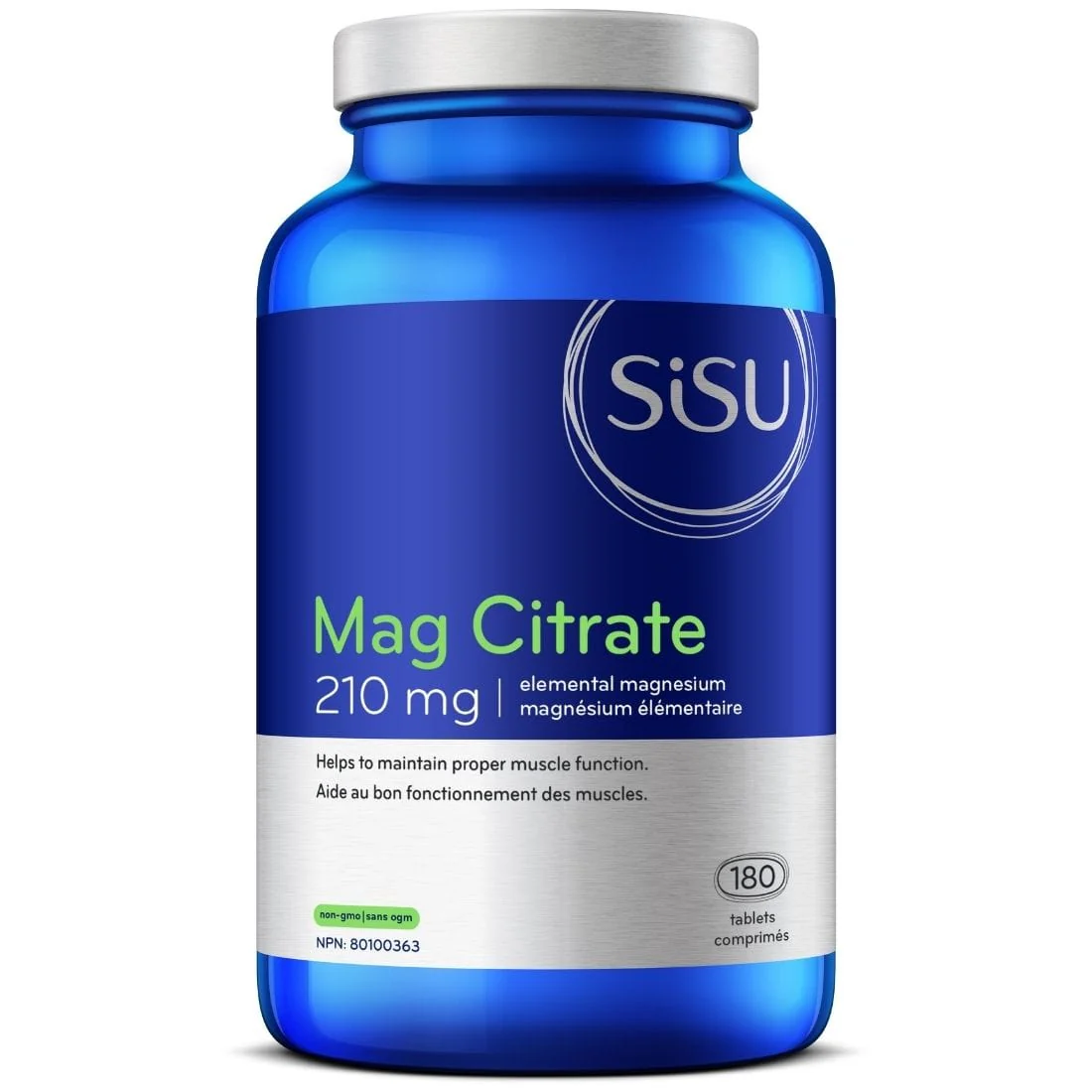 SISU Magnesium Citrate 210mg - Image 3