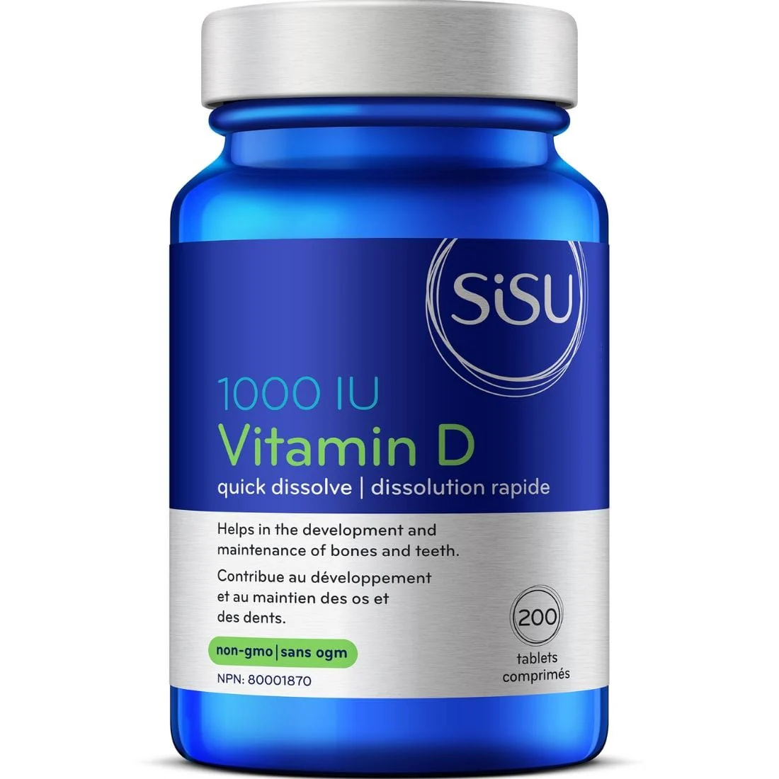 SISU Vitamin D Tablets 1000IU - Image 3