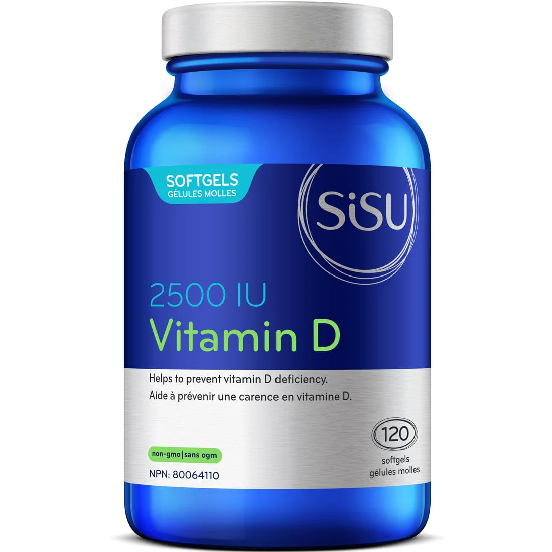SISU Vitamin D3 2,500IU Softgels - Image 3