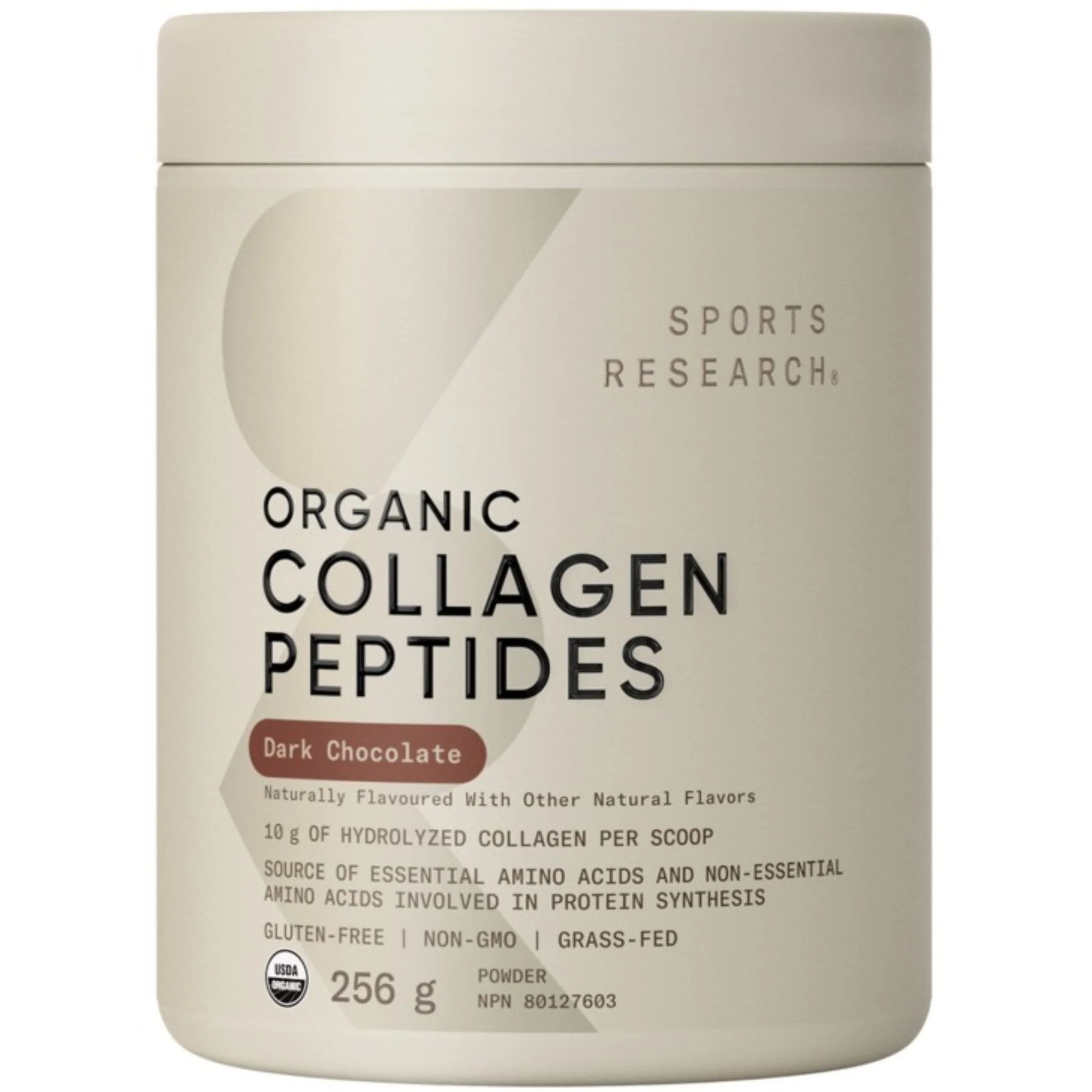 Sports Research Organic Collagen Peptides Powder, 11g of Hydrolyzed Collagen, 227g-256g - Image 3