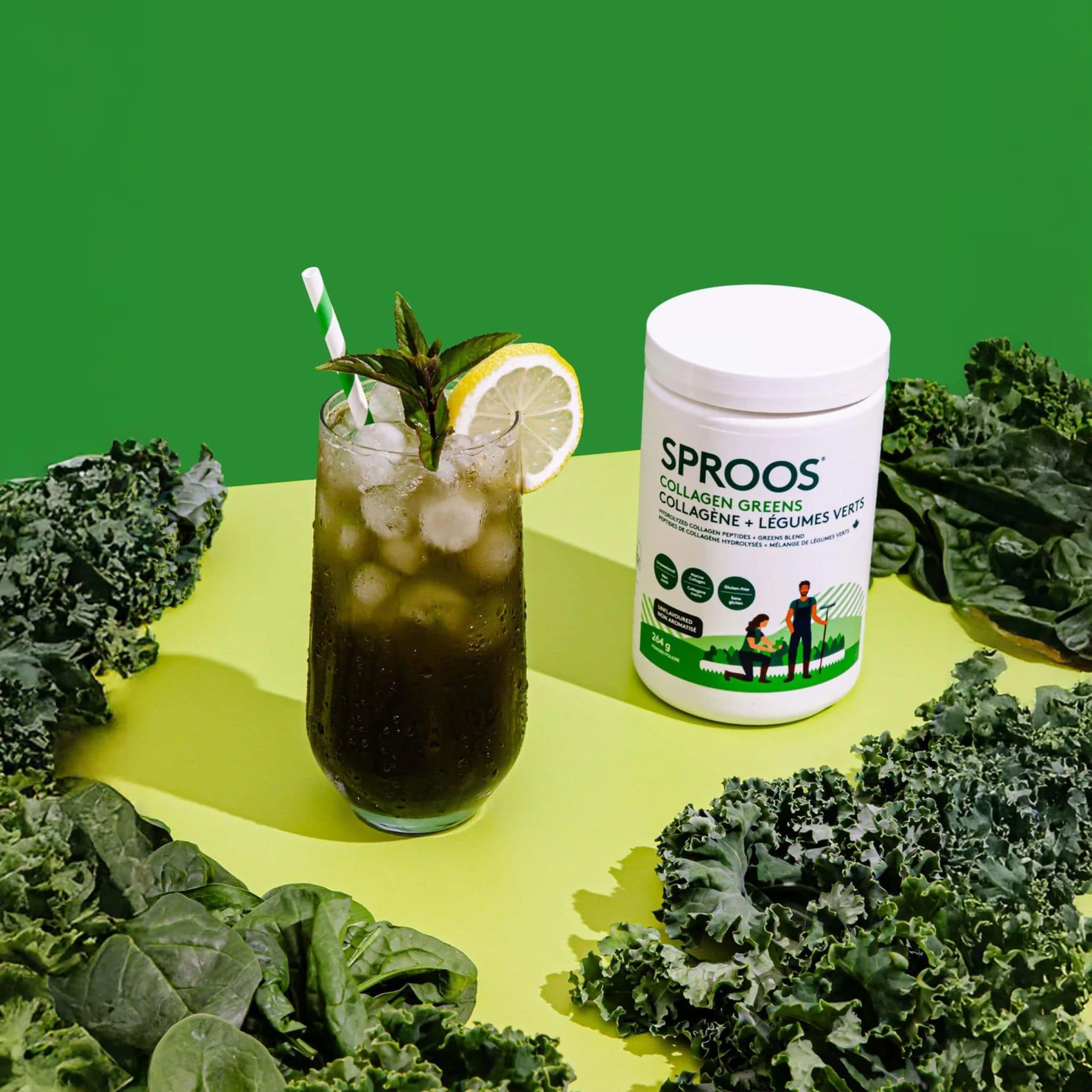 Sproos Collagen Greens, 264g - Image 4