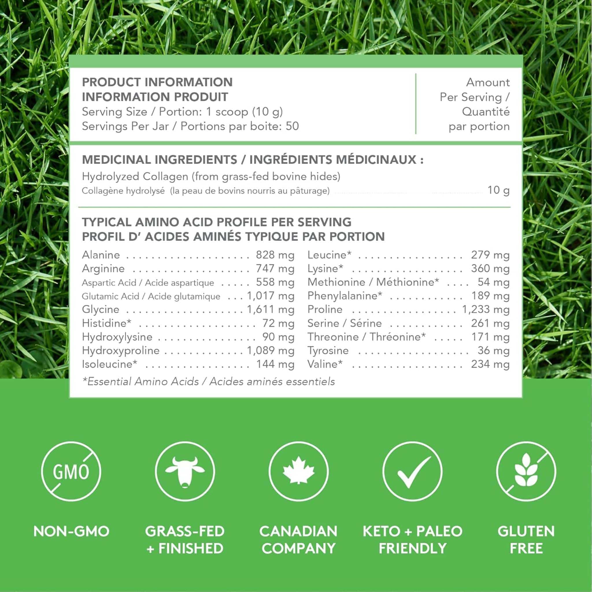 Sproos Grass-Fed Collagen, Hydrolyzed Collagen Peptides - Image 4