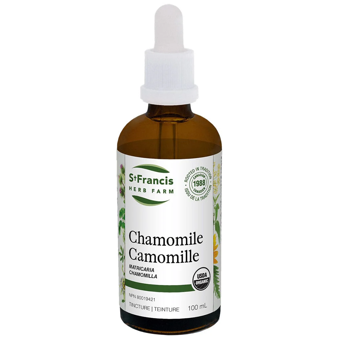 St. Francis Chamomile Liquid Supplement - Image 3