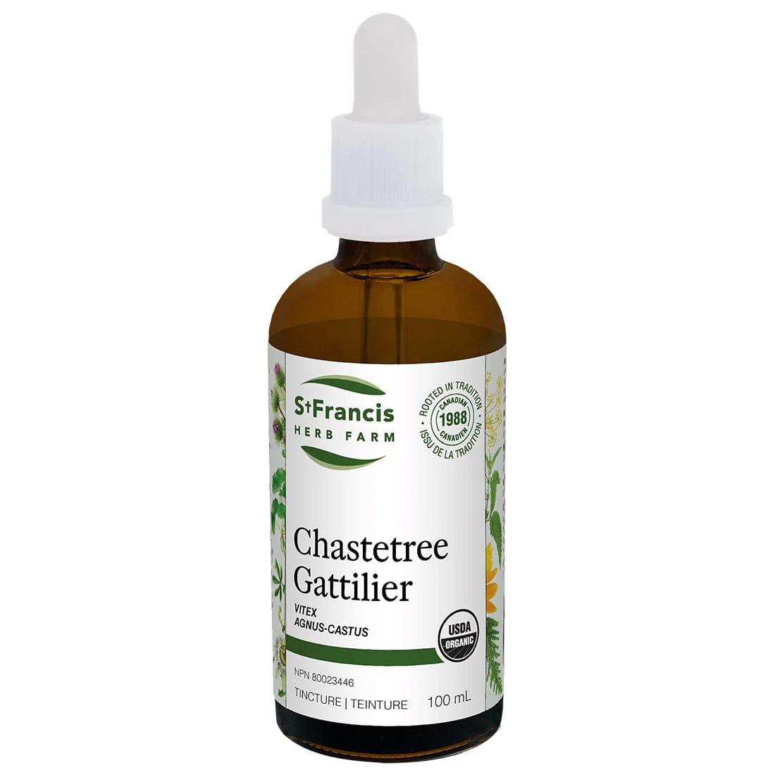 St. Francis Chastetree Liquid, Vitex - Image 3