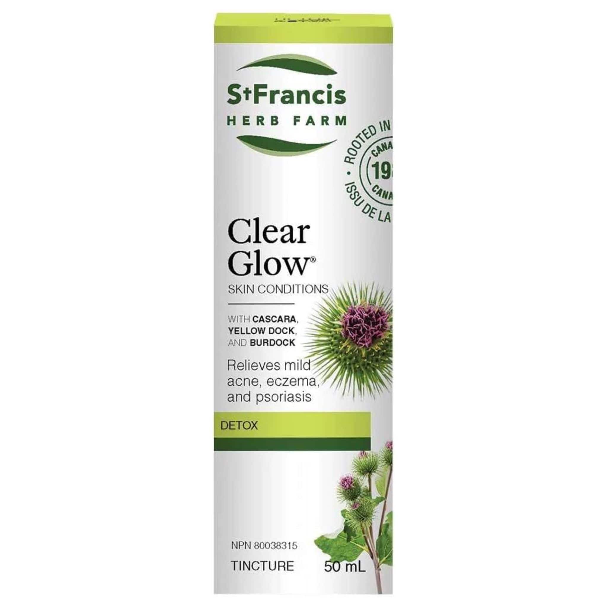 St.Francis Clear Glow, Supports Skin Health, 50ml