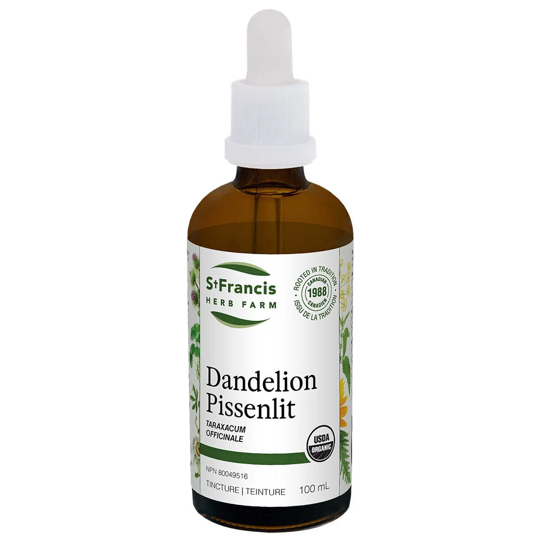 St. Francis Dandelion Liquid Supplement - Image 3