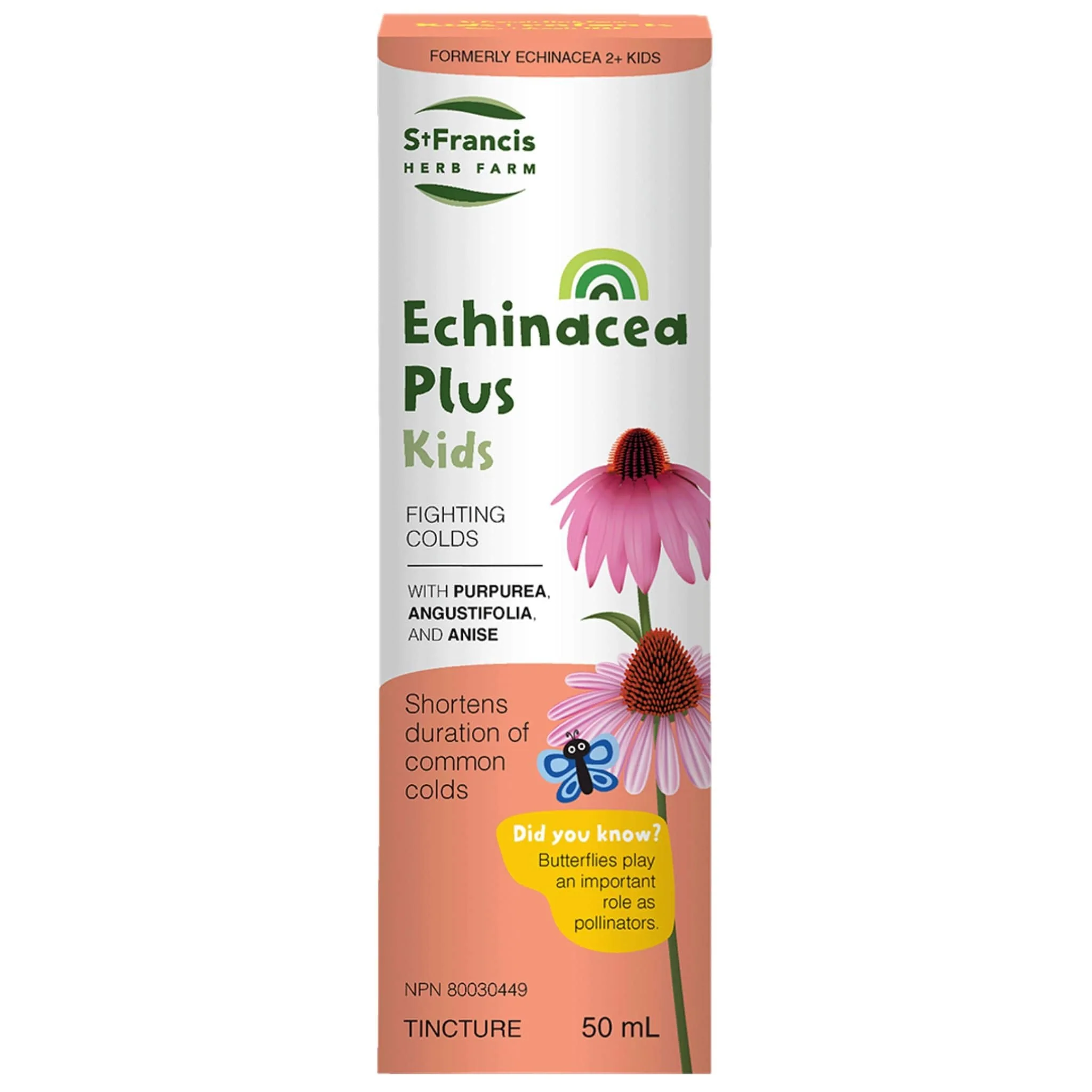 St. Francis Echinacea Liquid For Kids, Great Tasting, Helps Relieve Cold Symptoms