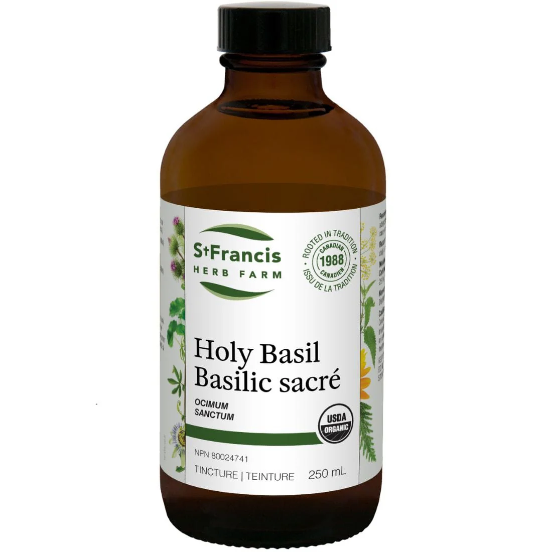 St. Francis Holy Basil Liquid Supplement