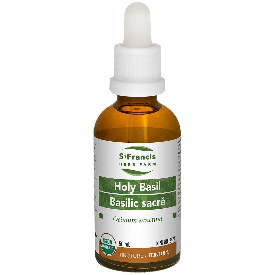 St. Francis Holy Basil Liquid Supplement - Image 2