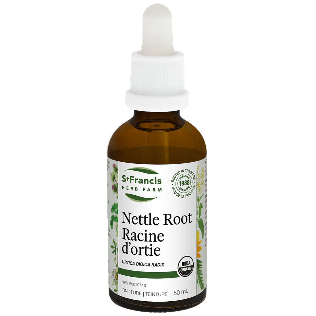St. Francis Nettle Root Liquid, For Symptoms of BPH Including Difficulty urinating, Excessive night urination, Painful urination - Image 2