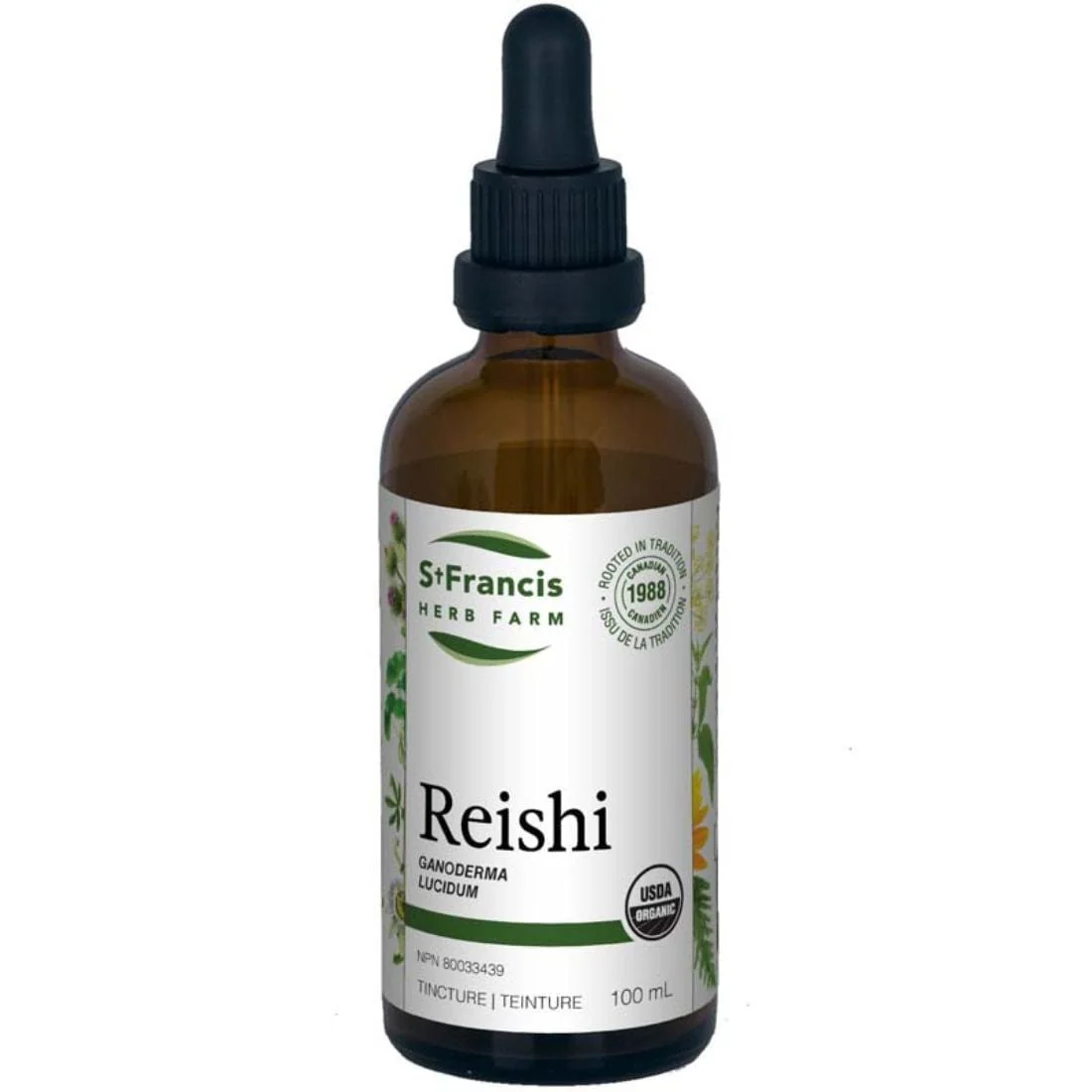 St. Francis Reishi Mushroom Liquid - Image 3