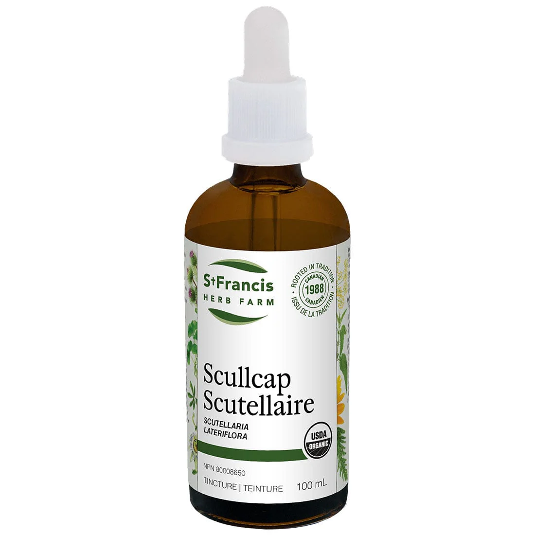 St. Francis Scullcap Liquid Supplement - Image 3