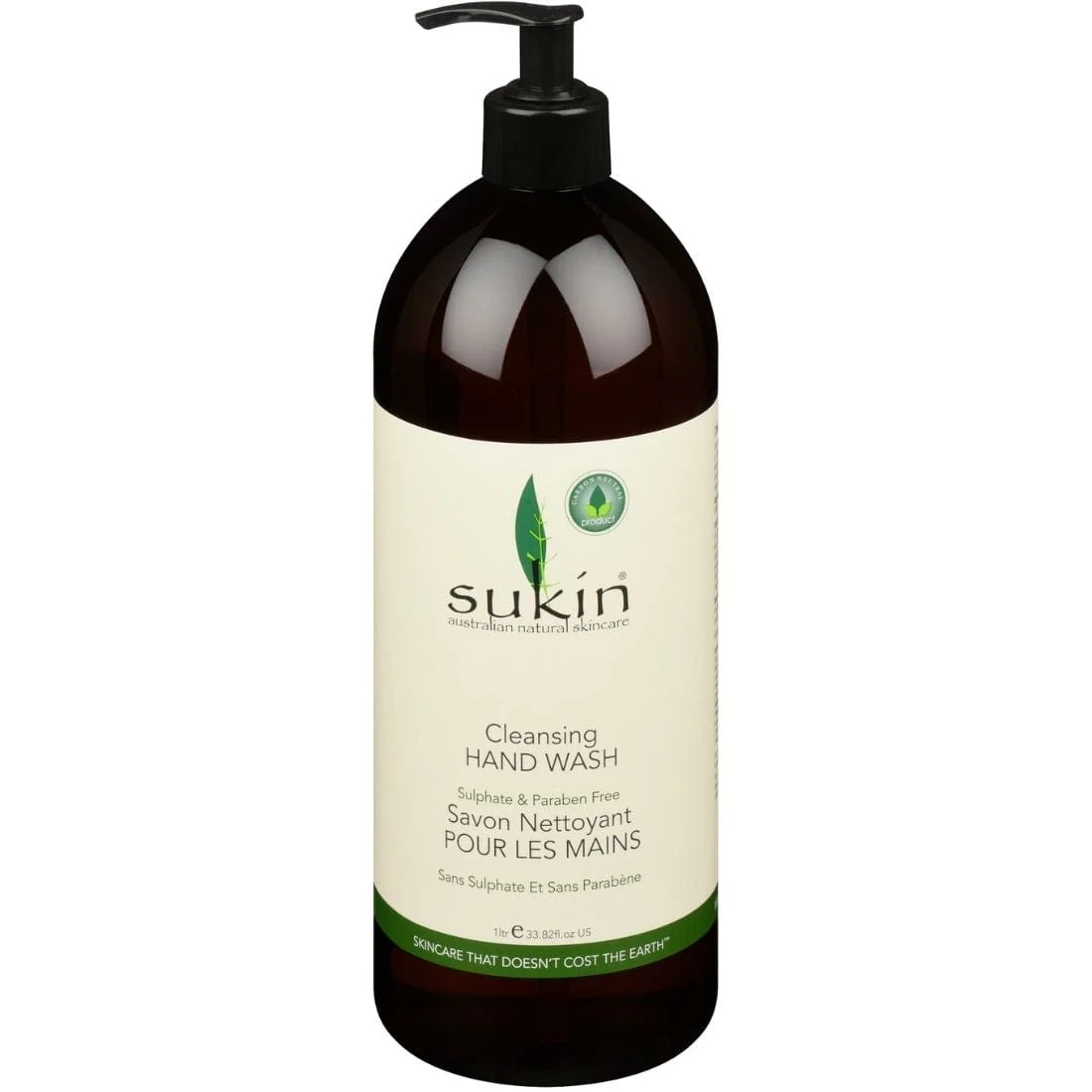 Sukin Cleansing Hand Wash (Pump) - Image 2