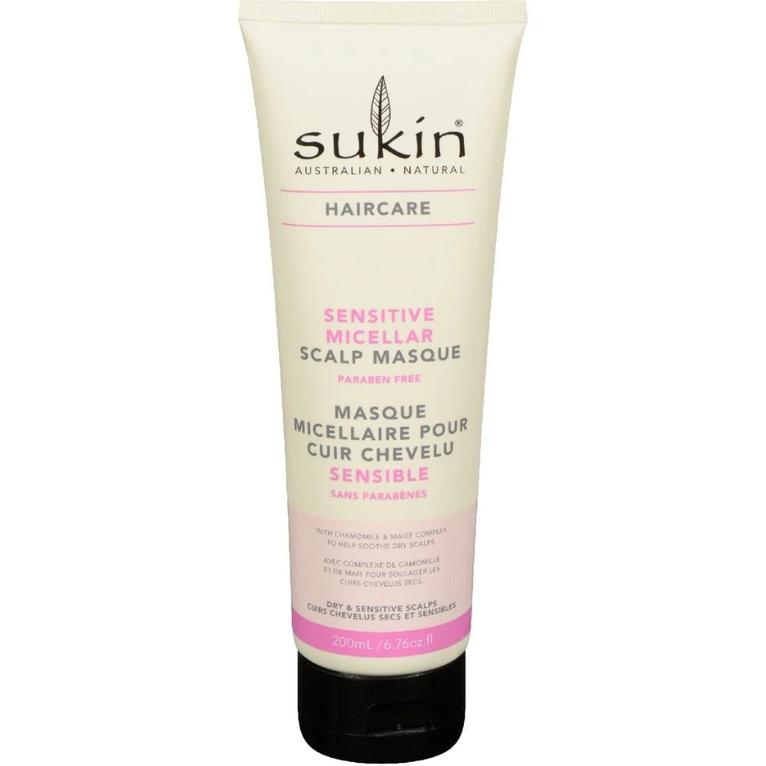 Sukin Sensitive Micellar Scalp Masque, 200 ml, Clearance 40% Off, Final Sale